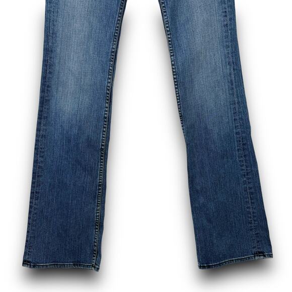 Habitual Los Angeles Womens Low Rise Bootcut Jeans Medium Wash Size 26 Long Tall - Picture 4 of 10